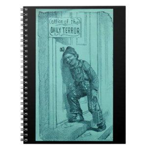 Carnet bureau du quotidien de la terreur vers 1900
