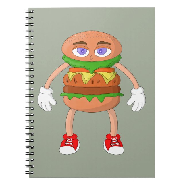 Carnet Burger convivial (Devant)