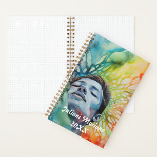 Carnet Burst Nom personnalisé