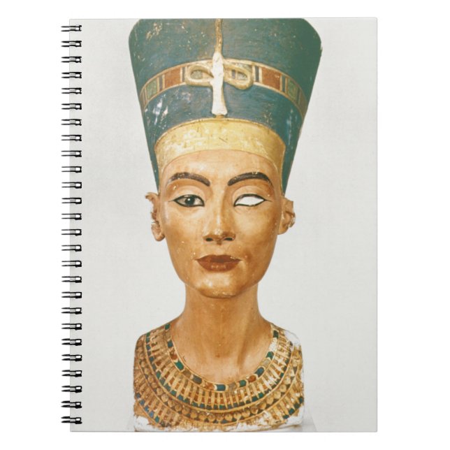 Carnet Buste de la Reine Nefertiti, vue de face, du (Devant)