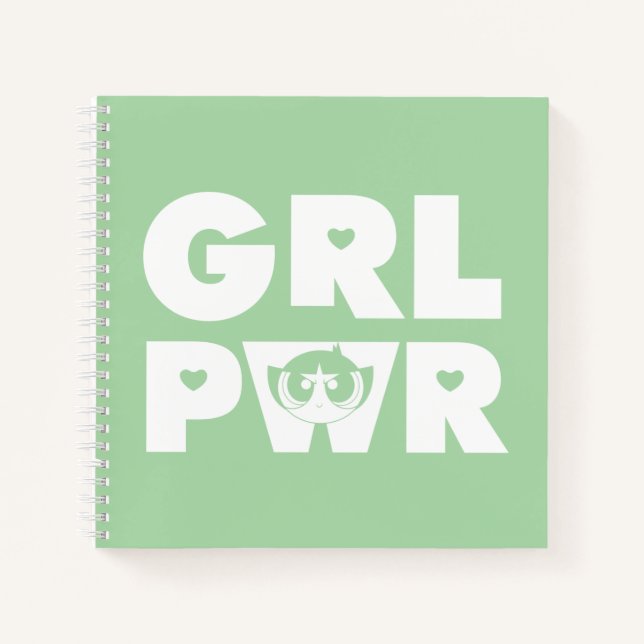 Carnet Buttercup : Girl power (Devant)