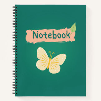 Carnet Butterfly Planner Notebook - Custom Gift for Her
