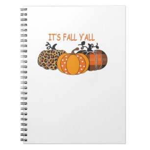 Carnet C’est l’automne à tous Pumpkin Thanksgiving