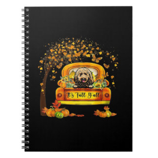 Carnet C’est l’automne Y’all Goldendoodle Thanksgiving Ci