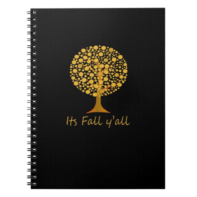 Carnet C’est l’automne Y’all Minimal Clean (Devant)