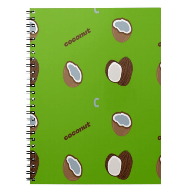 Carnet C pour le vert coco (Devant)