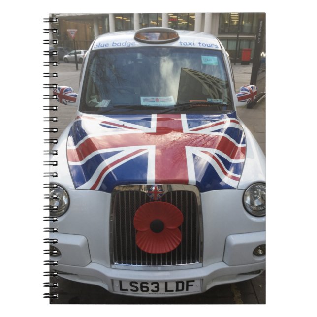Carnet Cabine britannique (Devant)