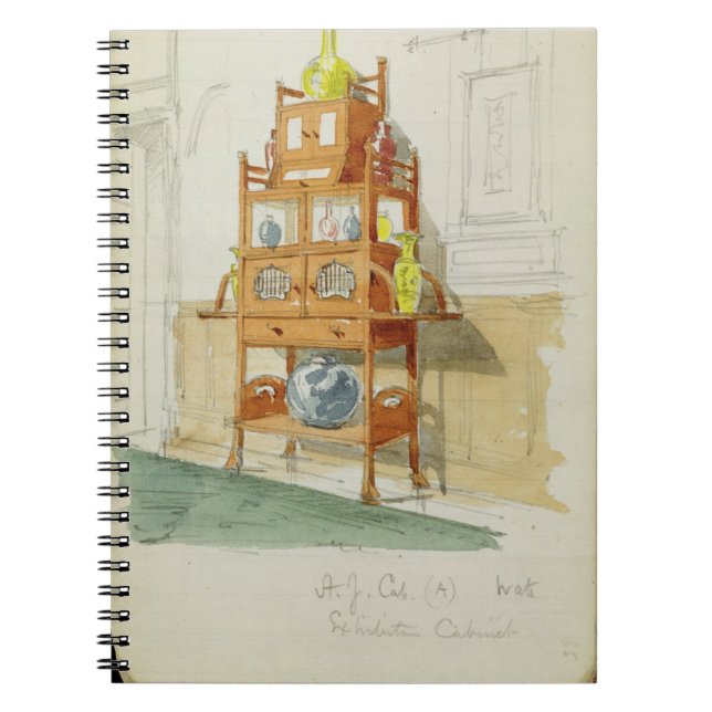 Carnet Cabinet d'exposition, c.1860s-70s (la semaine et (Devant)