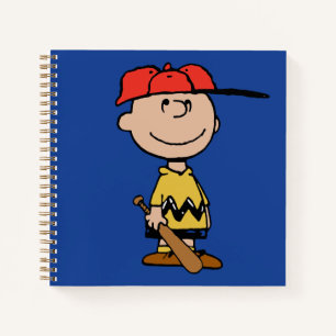 Carnet cacahuètes Charlie Brown Baseball Smile