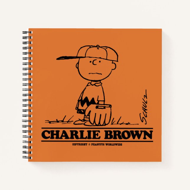 Carnet cacahuètes | Charlie Brown Jouer à la balle (Devant)