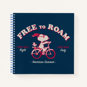 Carnet cacahuètes Été Américain Libre À Roam