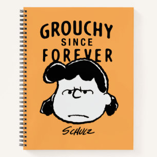 Carnet cacahuètes Grouchy depuis toujours Lucy