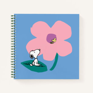 Carnet cacahuètes Illustration Nature Rose Flower