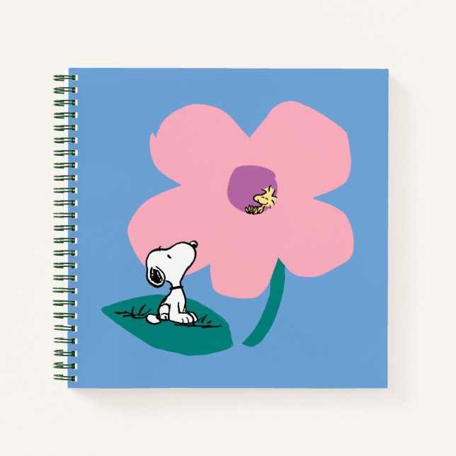 Carnet cacahuètes | Illustration Nature Rose Flower (Devant)