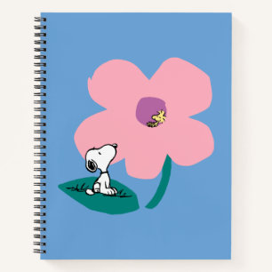 Carnet cacahuètes Illustration Nature Rose Flower
