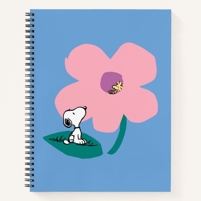 Carnet cacahuètes | Illustration Nature Rose Flower (Devant)