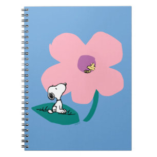 Carnet cacahuètes Illustration Nature Rose Flower
