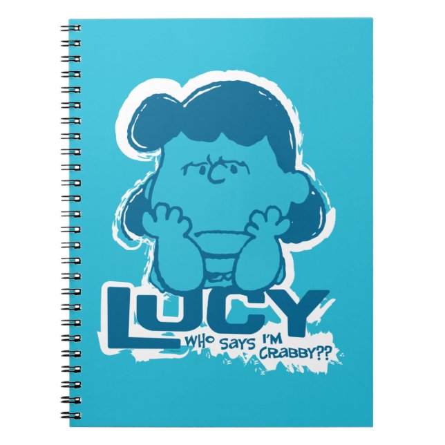 Carnet cacahuètes | Lucy Who Says I'm Crabby? ? (Devant)