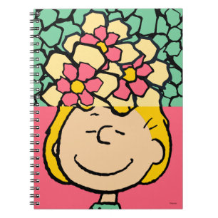 Carnet cacahuètes   Moitié et demi-fleurs Sally