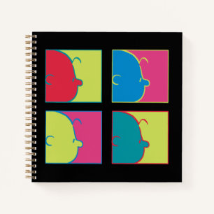 Carnet cacahuètes Pop Art Charlie Brown