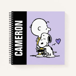 Carnet cacahuètes Saint Valentin Charlie Brown & Snoo