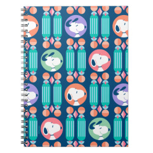 Carnet cacahuètes Snoopy Dark Blue Deco Dreams Motif