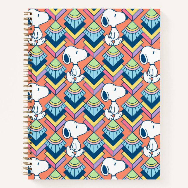 Carnet cacahuètes | Snoopy Deco Dreams Motif (Devant)