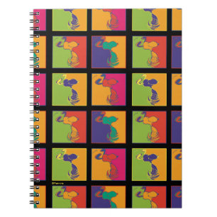 Carnet cacahuètes   Snoopy Pop Art Moderne