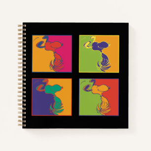 Carnet cacahuètes Snoopy Pop Art Moderne