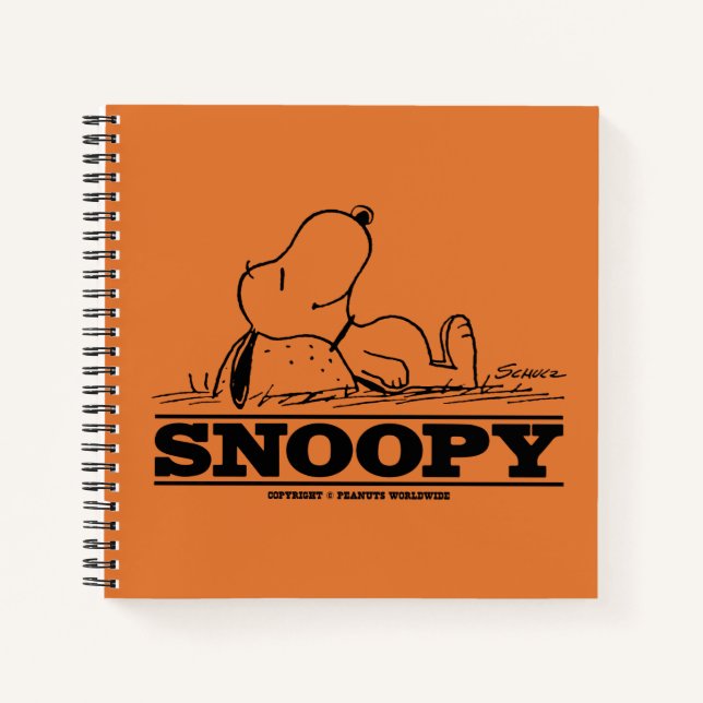 Carnet cacahuètes | Snoopy Reest Break (Devant)