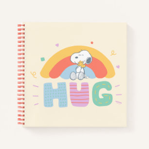Carnet cacahuètes Snoopy & Woodstock Hug