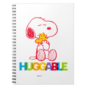 Carnet cacahuètes Snoopy & Woodstock Huggable