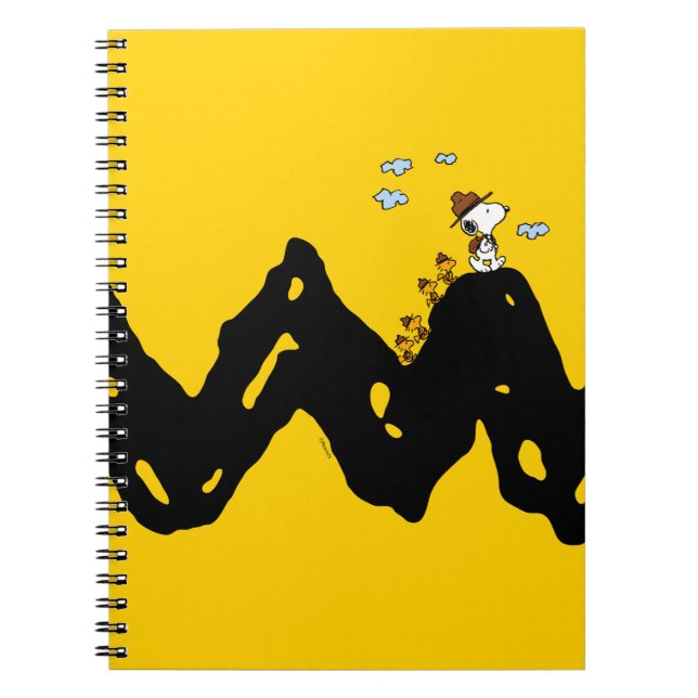 Carnet cacahuètes | Snoopy & Woodstock Scout Troop Hippiq (Devant)