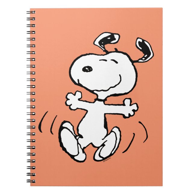 Carnet cacahuètes | Une Danse Heureuse Snoopy (Devant)