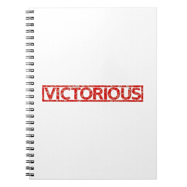 Carnet Cachet victorieux (Devant)
