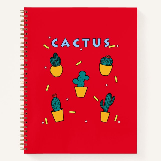 Carnet Cactus (Devant)