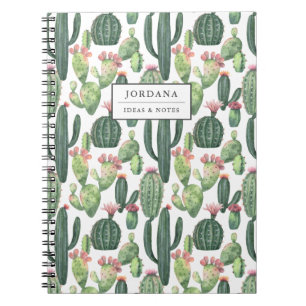 Carnet Cactus du désert Thème Désert