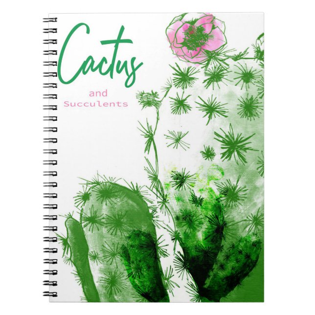 Carnet Cactus et succulentes (Devant)