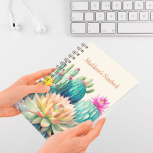 Carnet Cactus Et Succulents