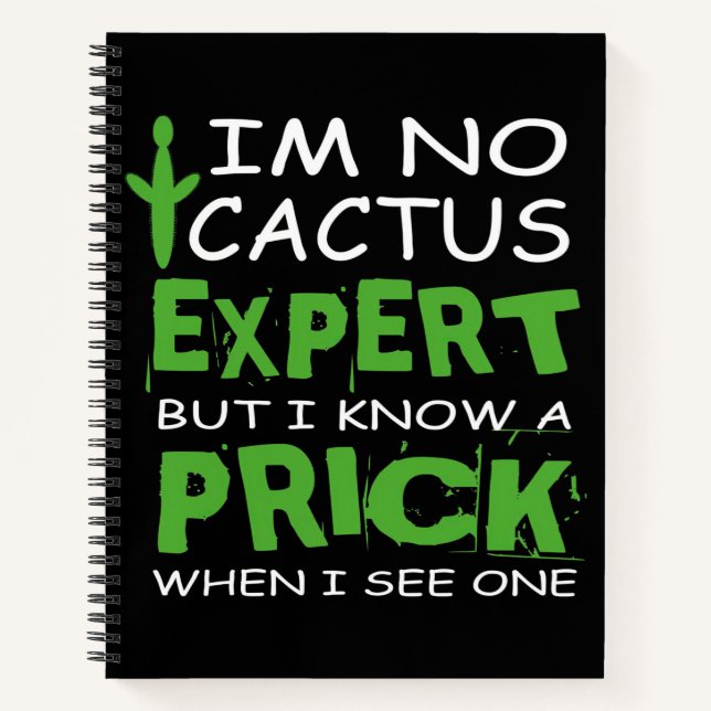 Carnet Cactus Expert (Devant)