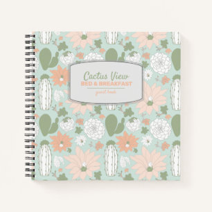 Carnet Cactus Mint Peach Vacances Location de vacances Li