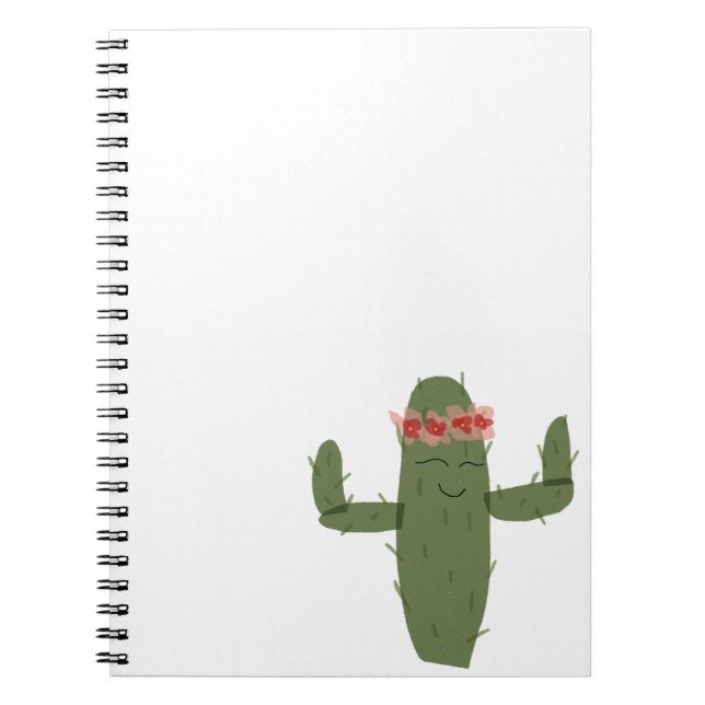 Carnet Cactus princess notebook (Devant)