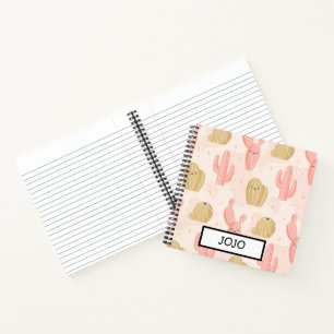 Carnet cactus rose