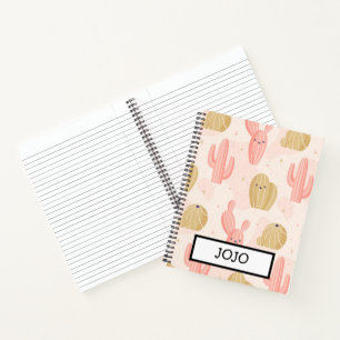 Carnet cactus rose