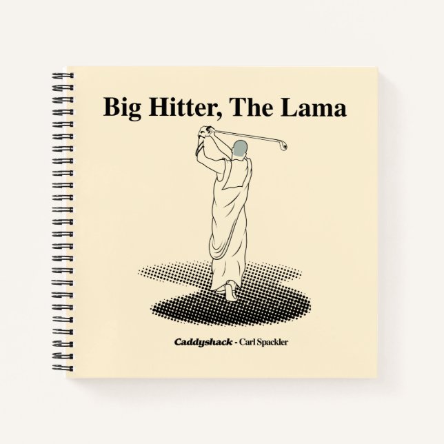 Carnet Caddyshack | Big Hitter, Le Lama (Devant)