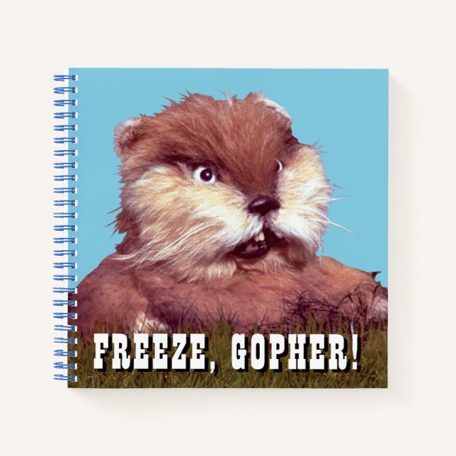 Carnet Caddyshack | Freeze, Gopher ! (Devant)