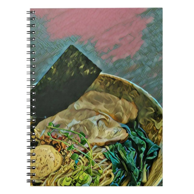 Carnet Cadeau amoureux des nouilles (Devant)