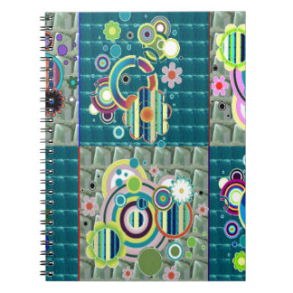 Carnet CADEAU artistique exotique élégant de cristal de