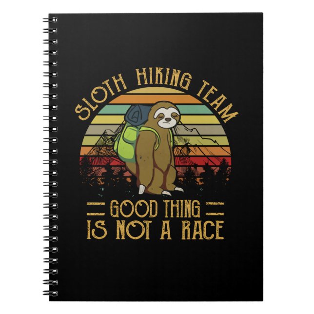 Carnet Cadeau Camper | Sloth Randonnée Team Bonne Chose N (Devant)