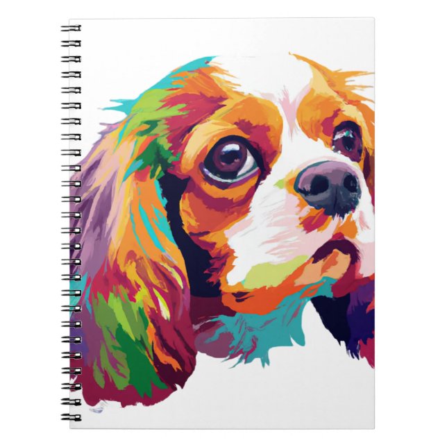 Carnet Cadeau Cavalier King Charles Spaniel (Devant)